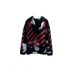 Off-White Liquid Spots Zip Hoodie