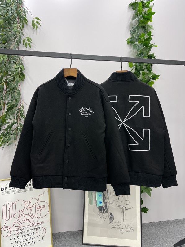 Off-White Varsity Jacket Premium