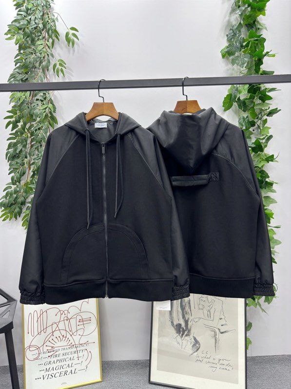 Off-White Zip-Up Jacket