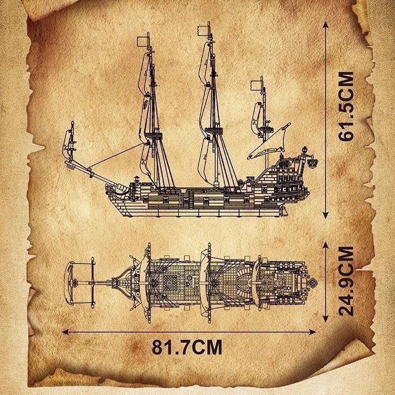 Mould King Pirate Ship