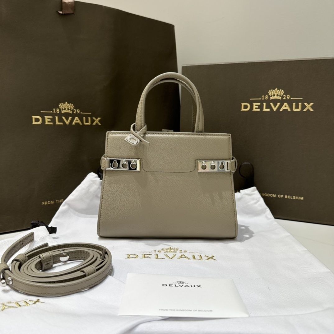 Delvaux Tempete Crush Handbag