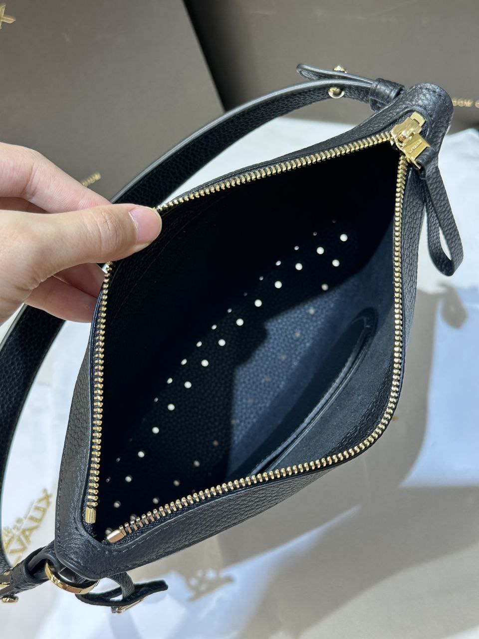 Delvaux Pin Swing Shoulder Bag