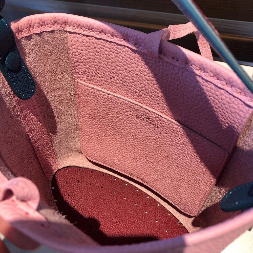 Delvaux Pin Mini Bucket Bag