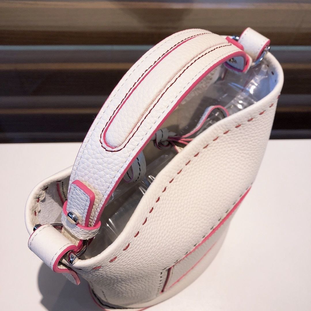 Delvaux Pin Mini Bucket Bag