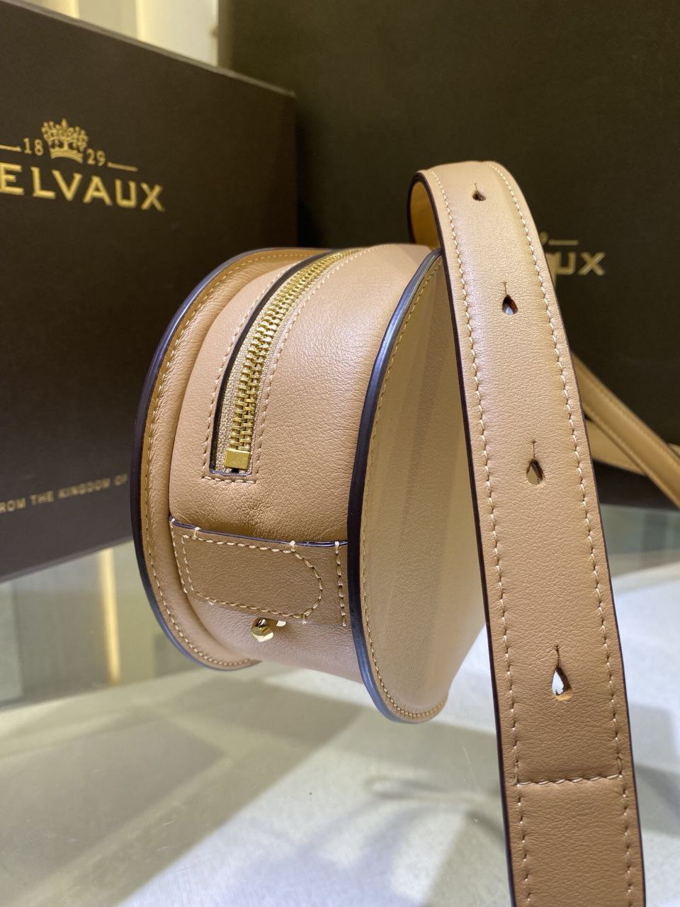 Devlaux Pin Crossbody Bag