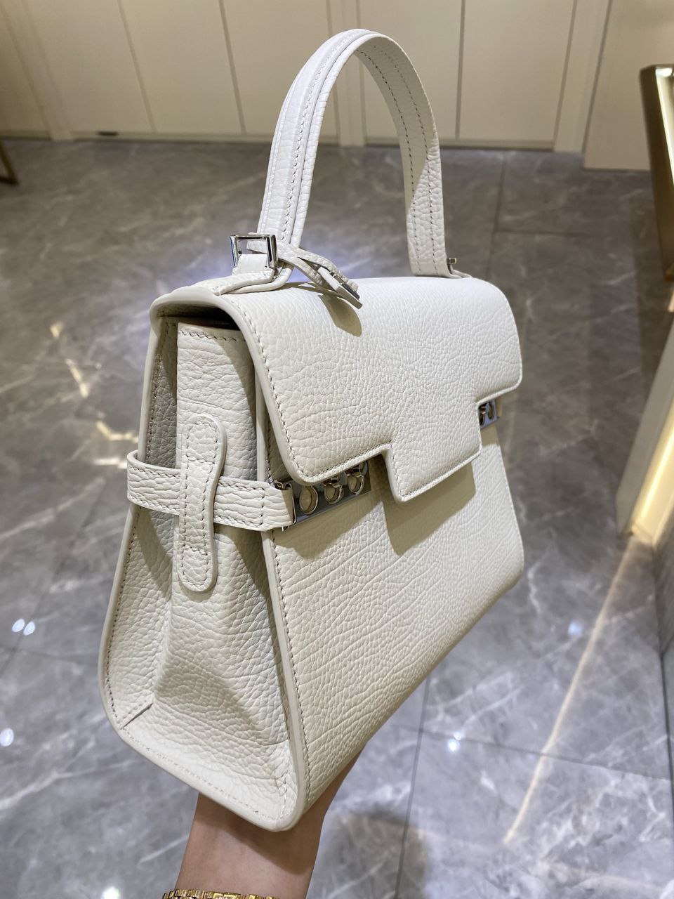 Delvaux Tempete PM Handbag