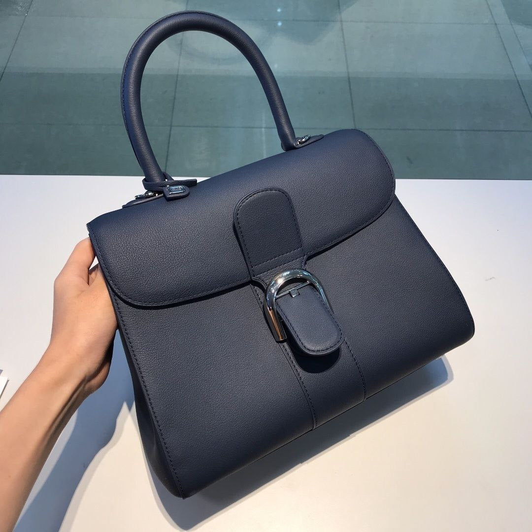 Delvaux Brillant Togo Handbag