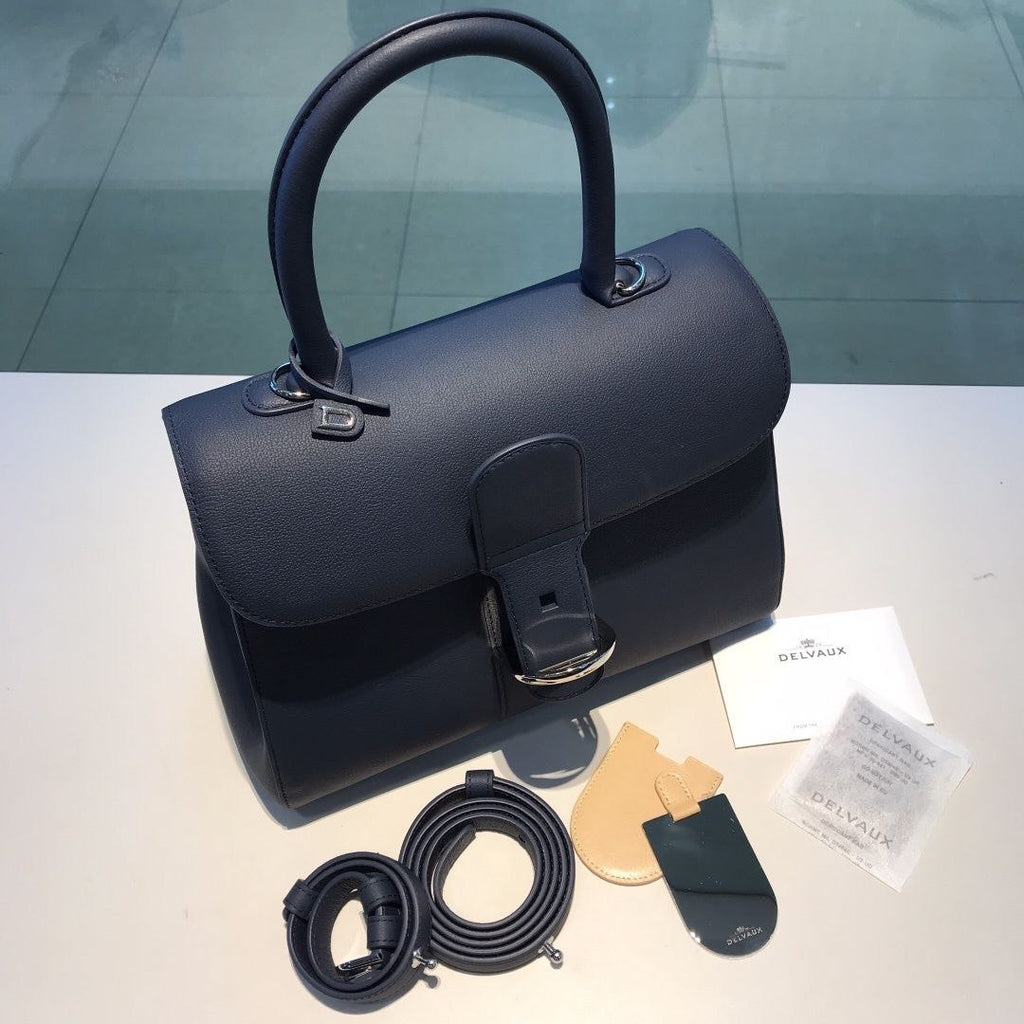 Delvaux Brillant Togo Handbag