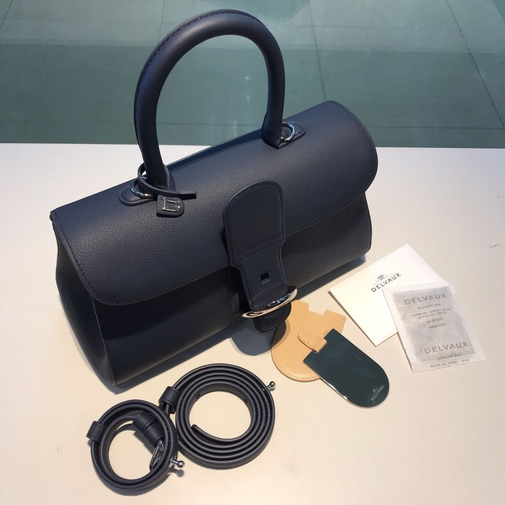 Delvaux Brillant Togo Handbag