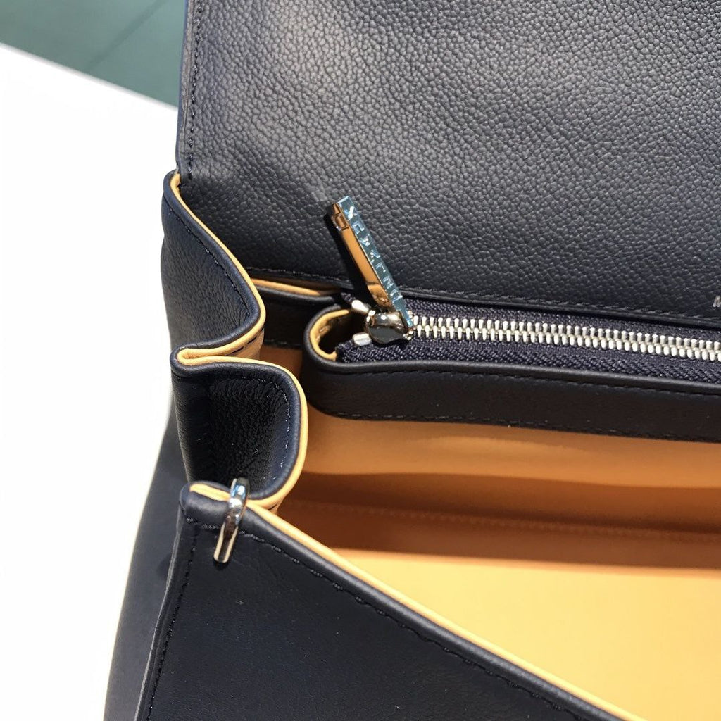 Delvaux Brillant Togo Handbag