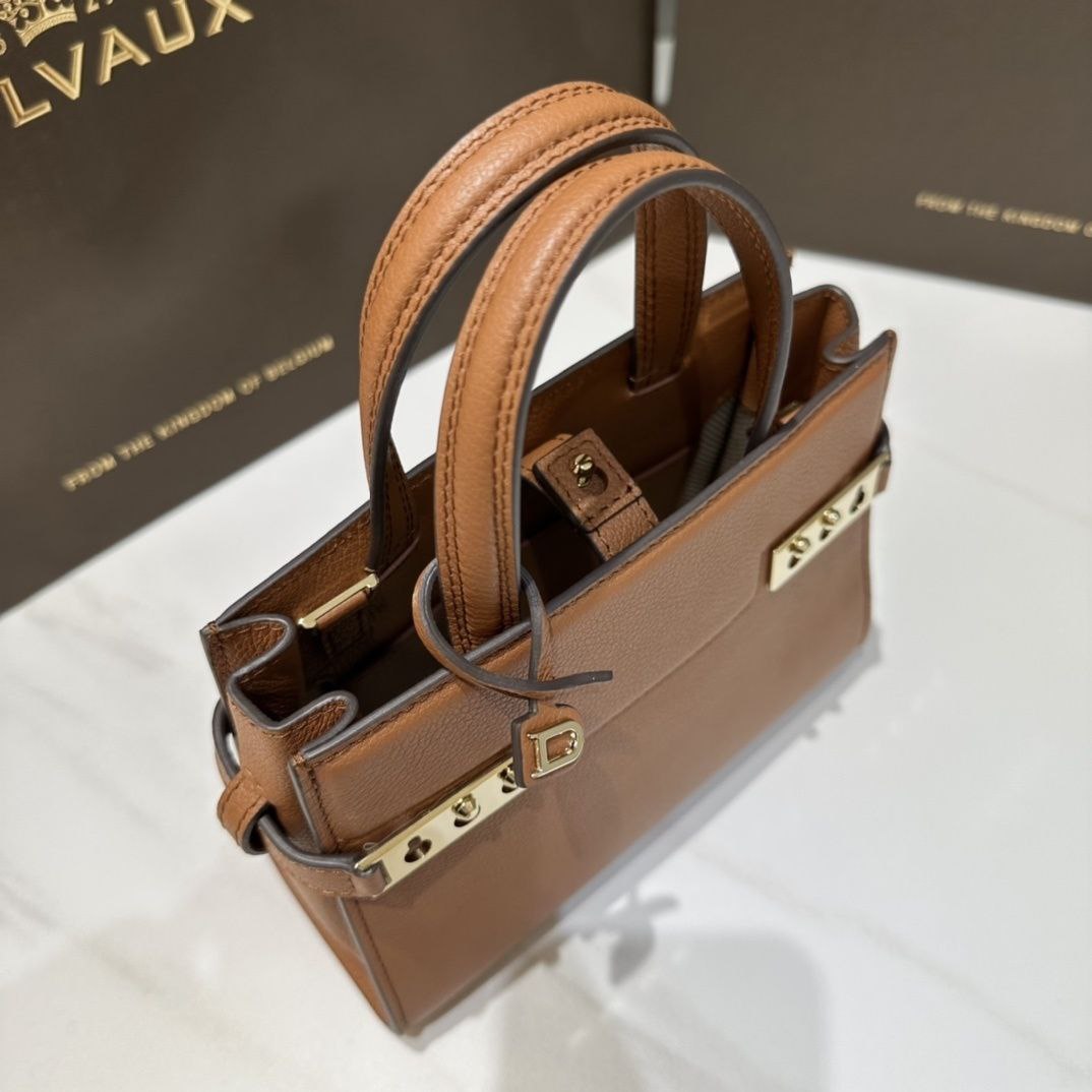 Delvaux Tempete Crush Handbag