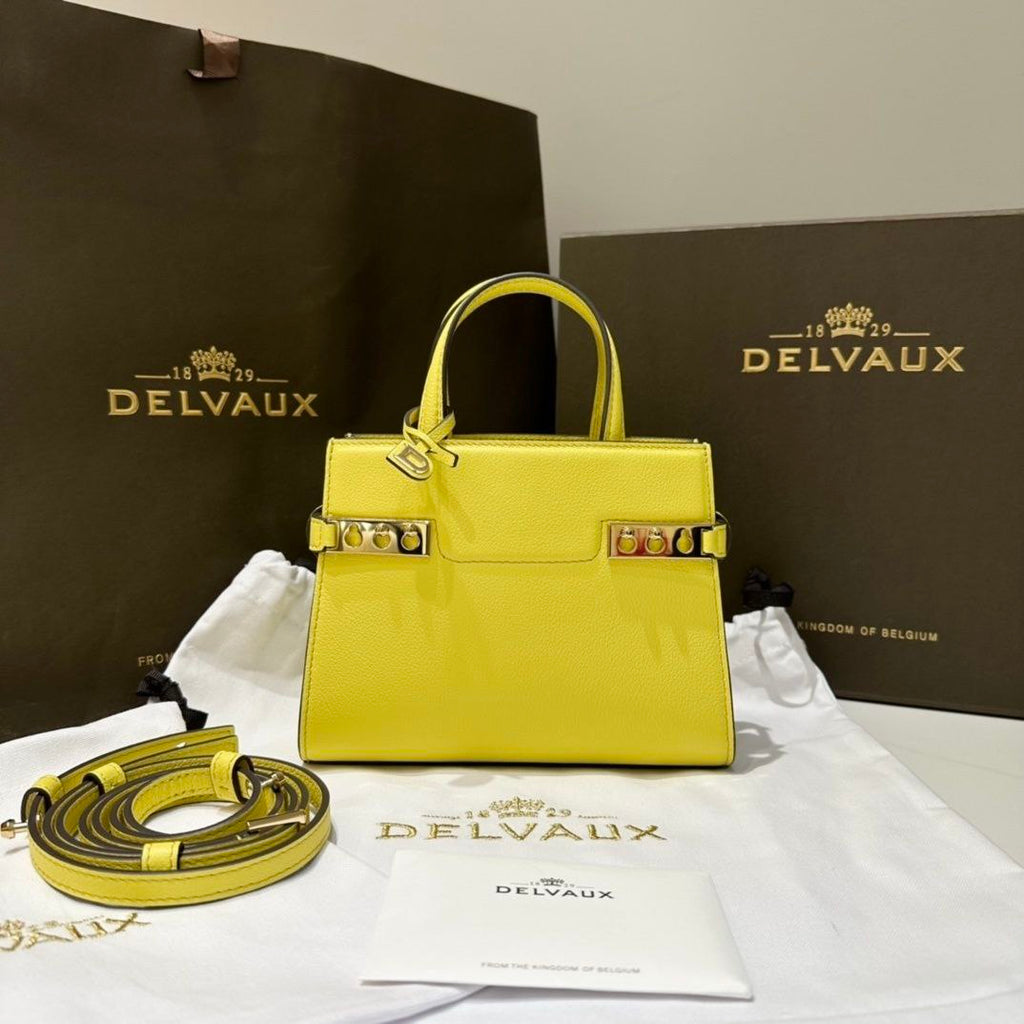 Delvaux Tempete Crush Handbag