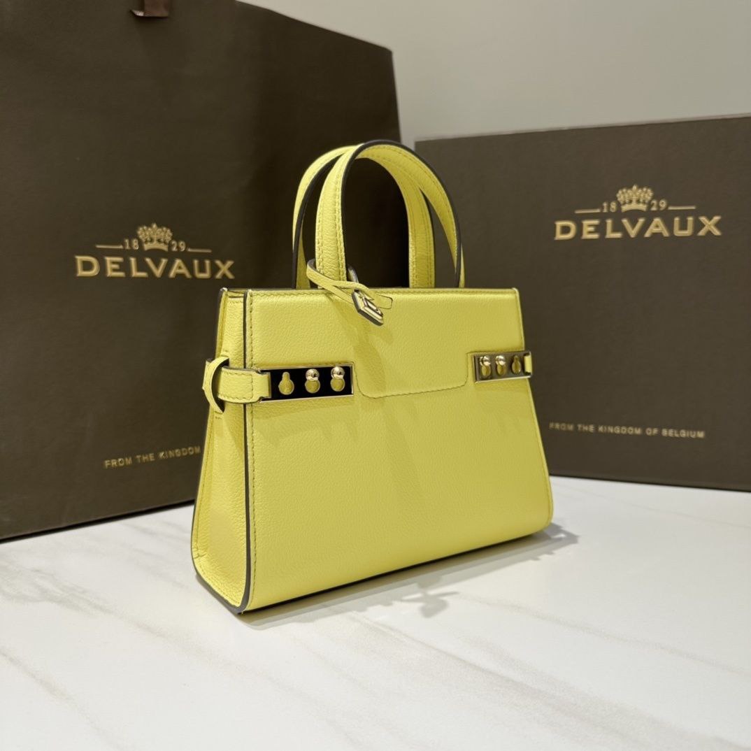 Delvaux Tempete Crush Handbag