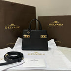 Delvaux Tempete Crush Handbag
