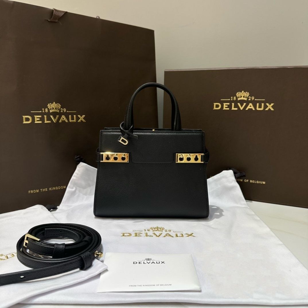 Delvaux Tempete Crush Handbag