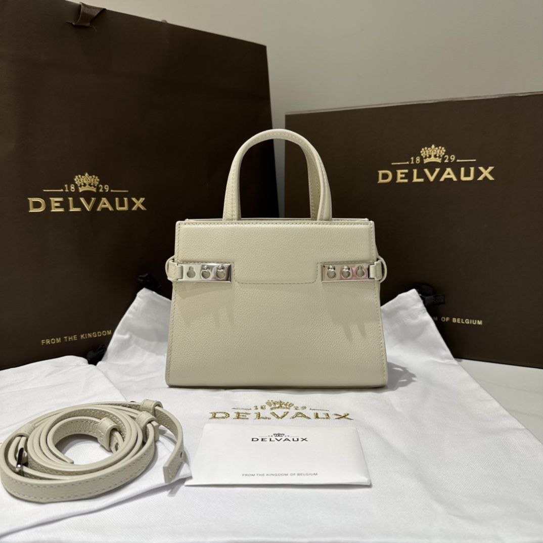Delvaux Tempete Crush Handbag