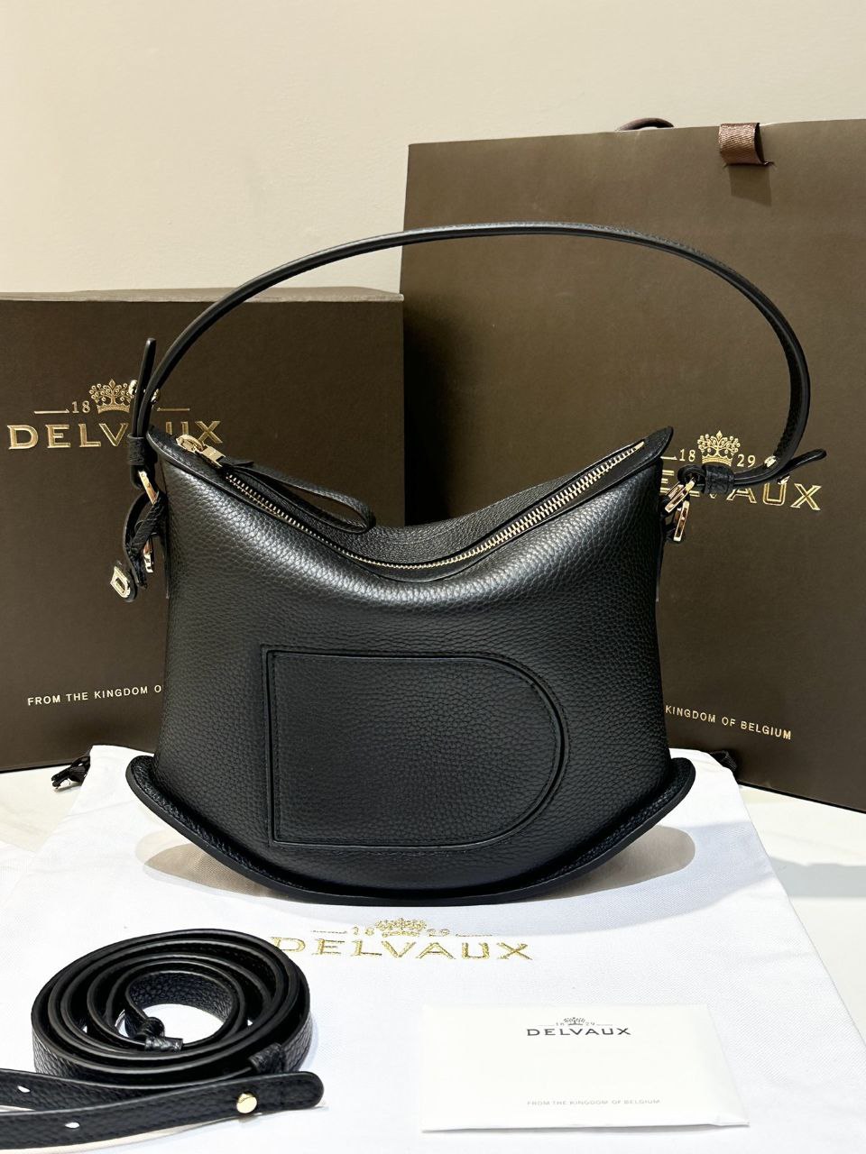 Delvaux Pin Swing Shoulder Bag