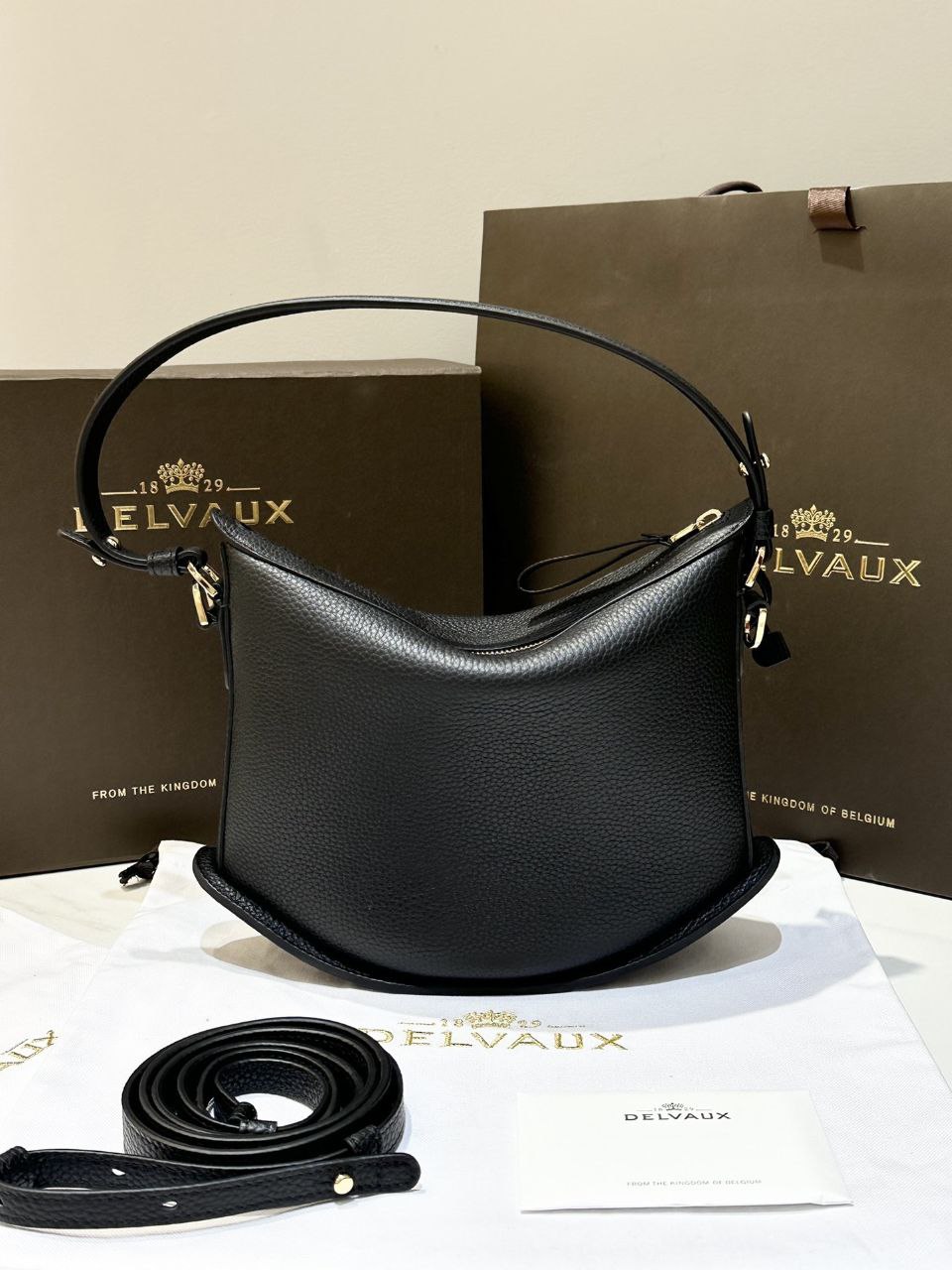 Delvaux Pin Swing Shoulder Bag