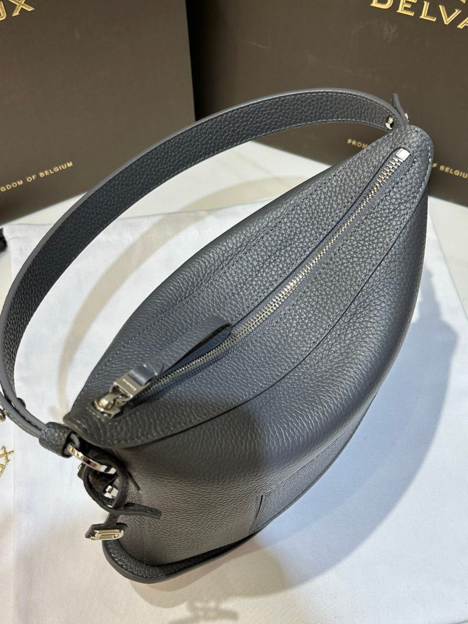 Delvaux Pin Swing Shoulder Bag