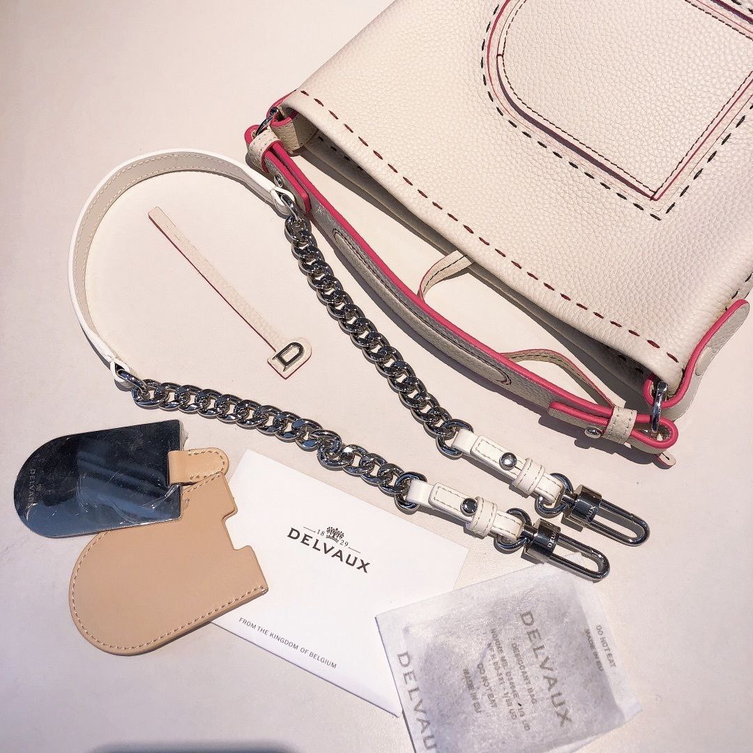 Delvaux Pin Mini Bucket Bag