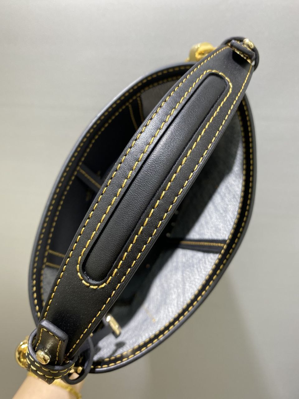 Delvaux Pin Mini Bucket Bag