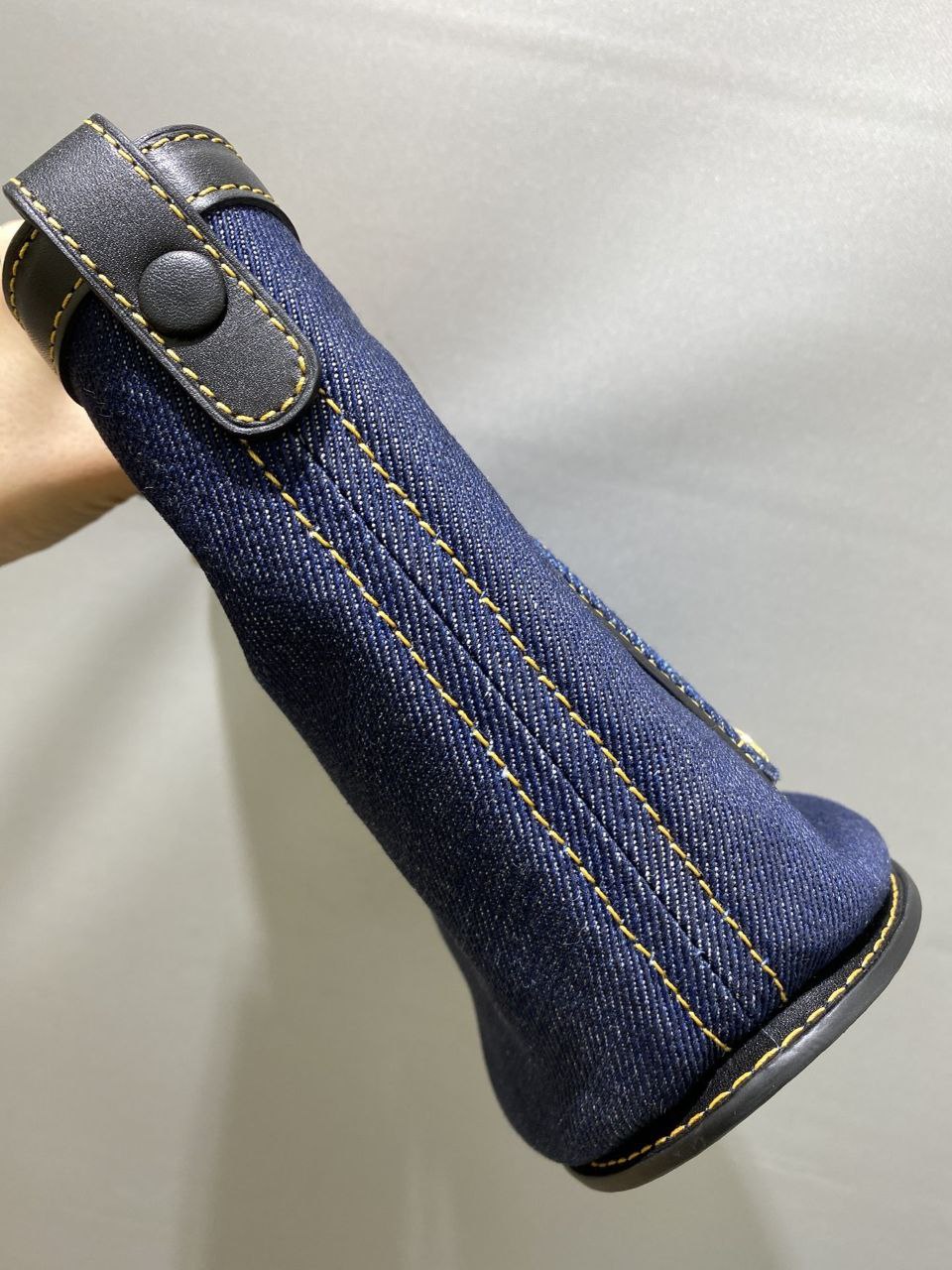 Delvaux Pin Mini Bucket Bag