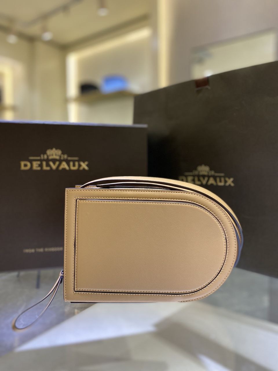 Devlaux Pin Crossbody Bag