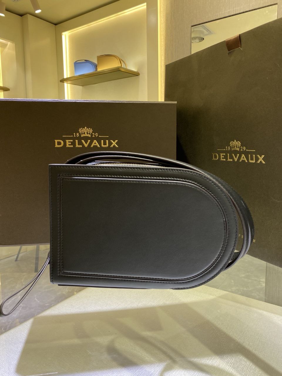 Devlaux Pin Crossbody Bag