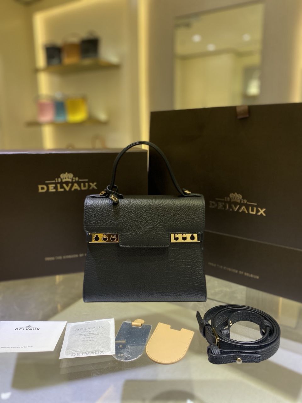 Delvaux Tempete PM Handbag