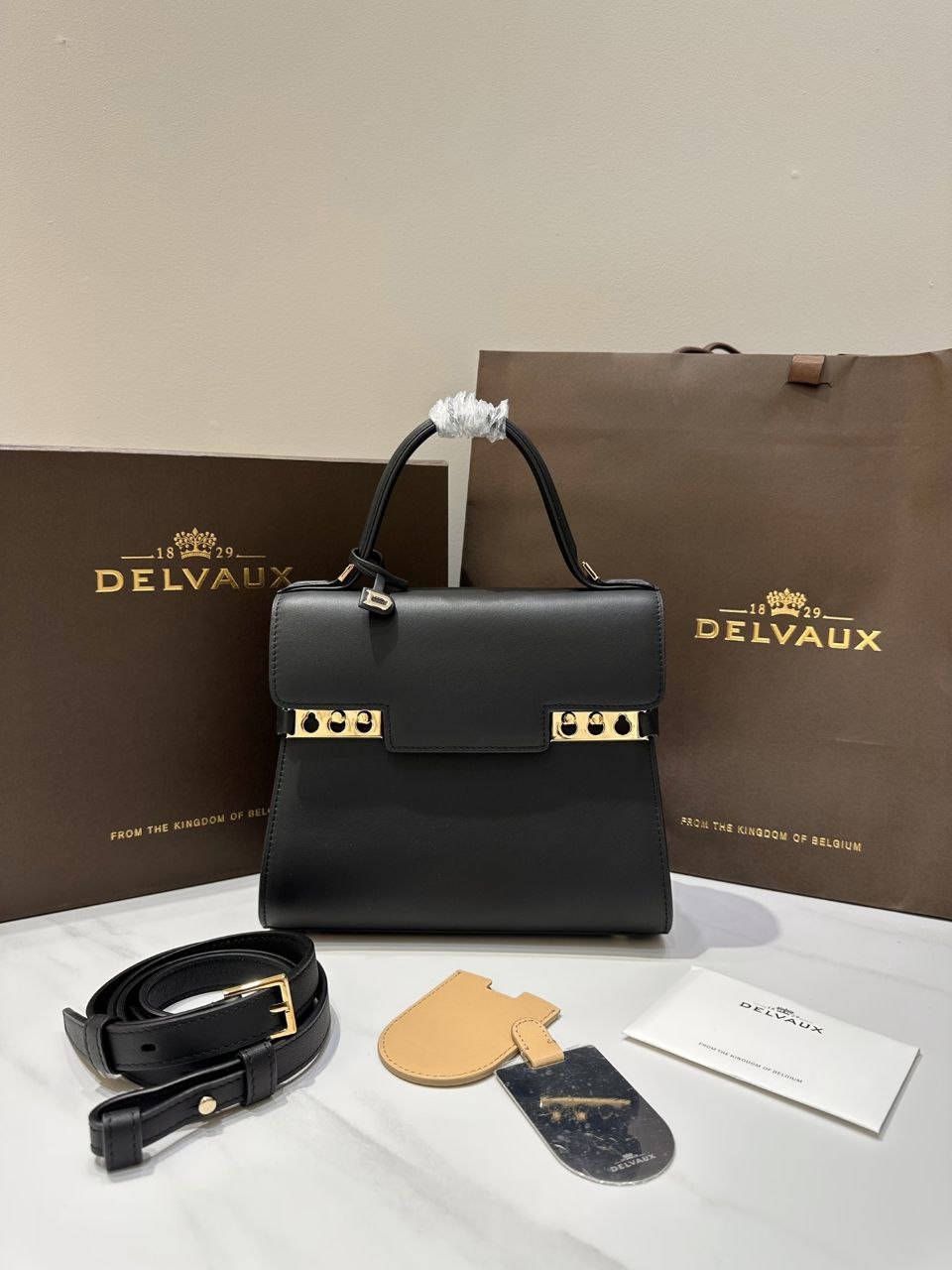 Delvaux Tempete PM Handbag