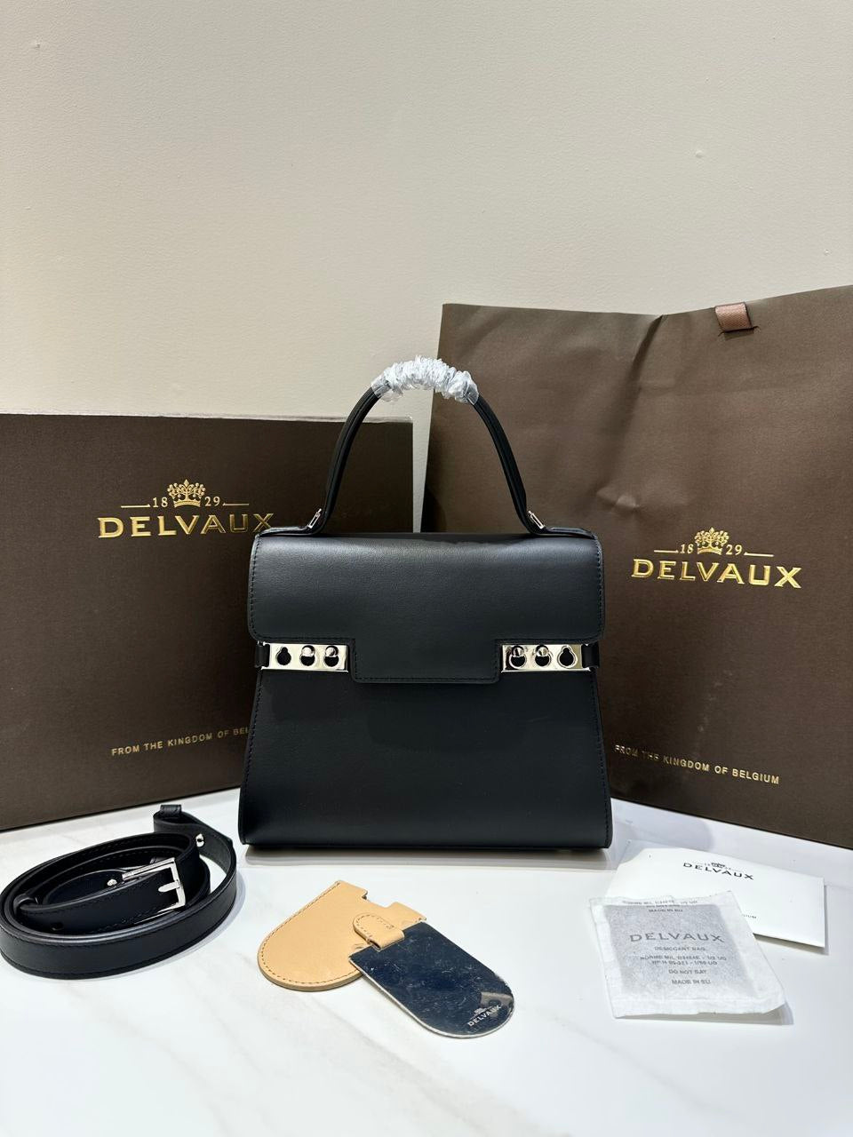 Delvaux Tempete PM Handbag