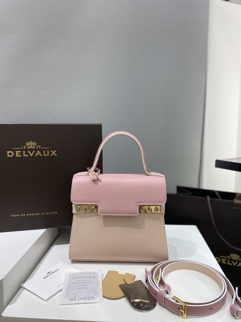 Delvaux Tempete PM Handbag