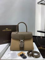 Delvaux Brillant Togo Handbag
