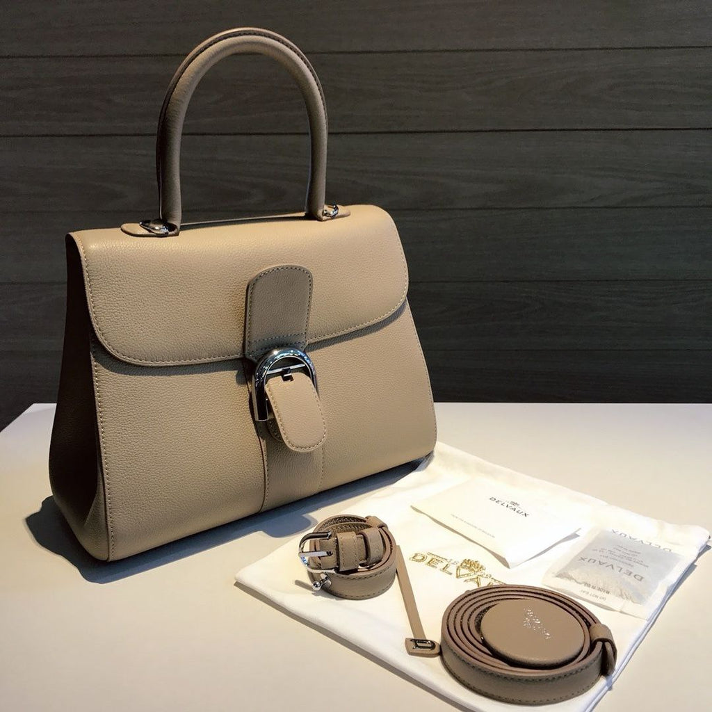 Delvaux Brillant Togo Handbag