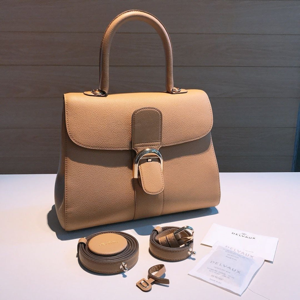 Delvaux Brillant Togo Handbag