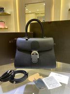Delvaux Brillant Togo Handbag