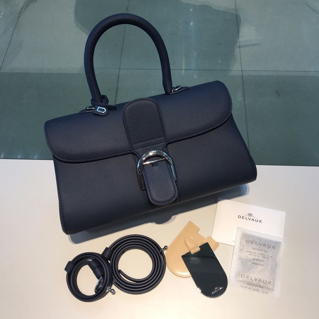 Delvaux Brillant Togo Handbag