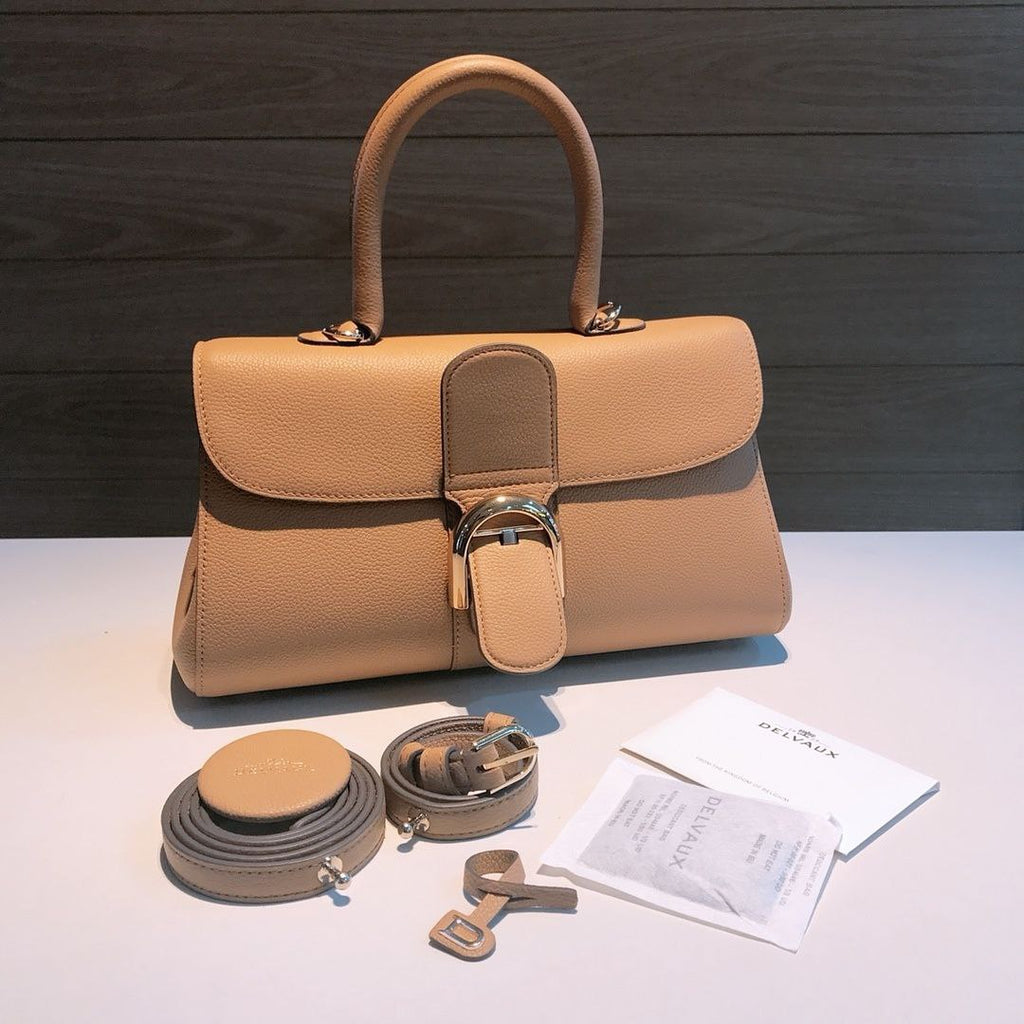 Delvaux Brillant Togo Handbag