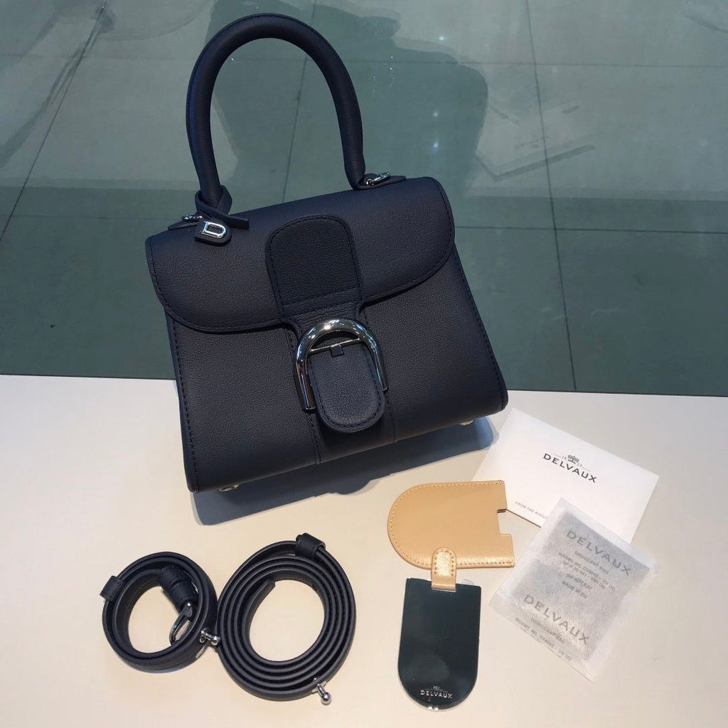 Delvaux Brillant Togo Handbag