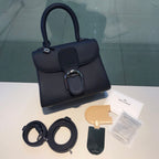 Delvaux Brillant Togo Handbag