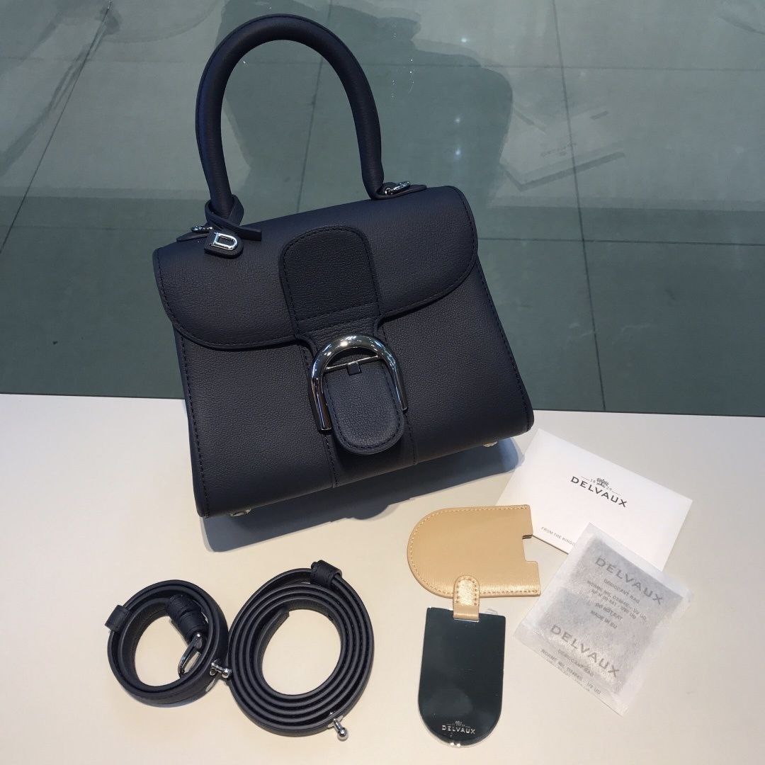 Delvaux Brillant Togo Handbag