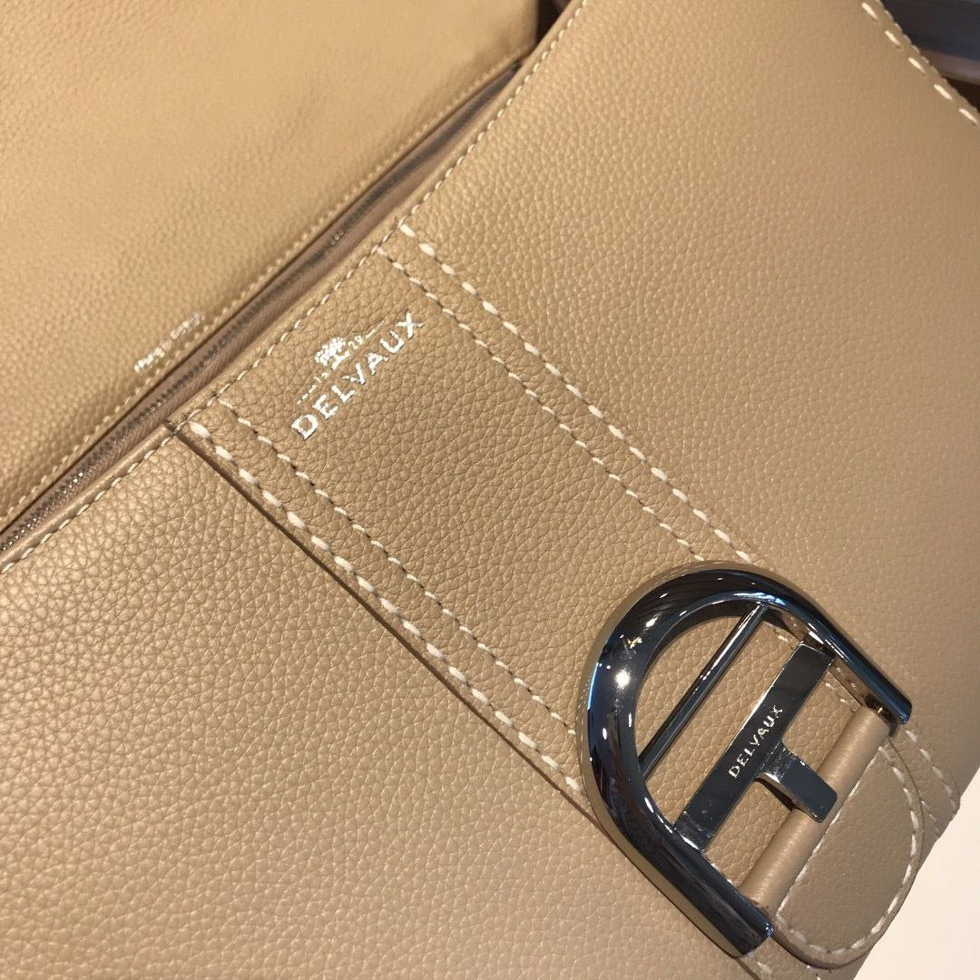 Delvaux Brillant Togo Handbag