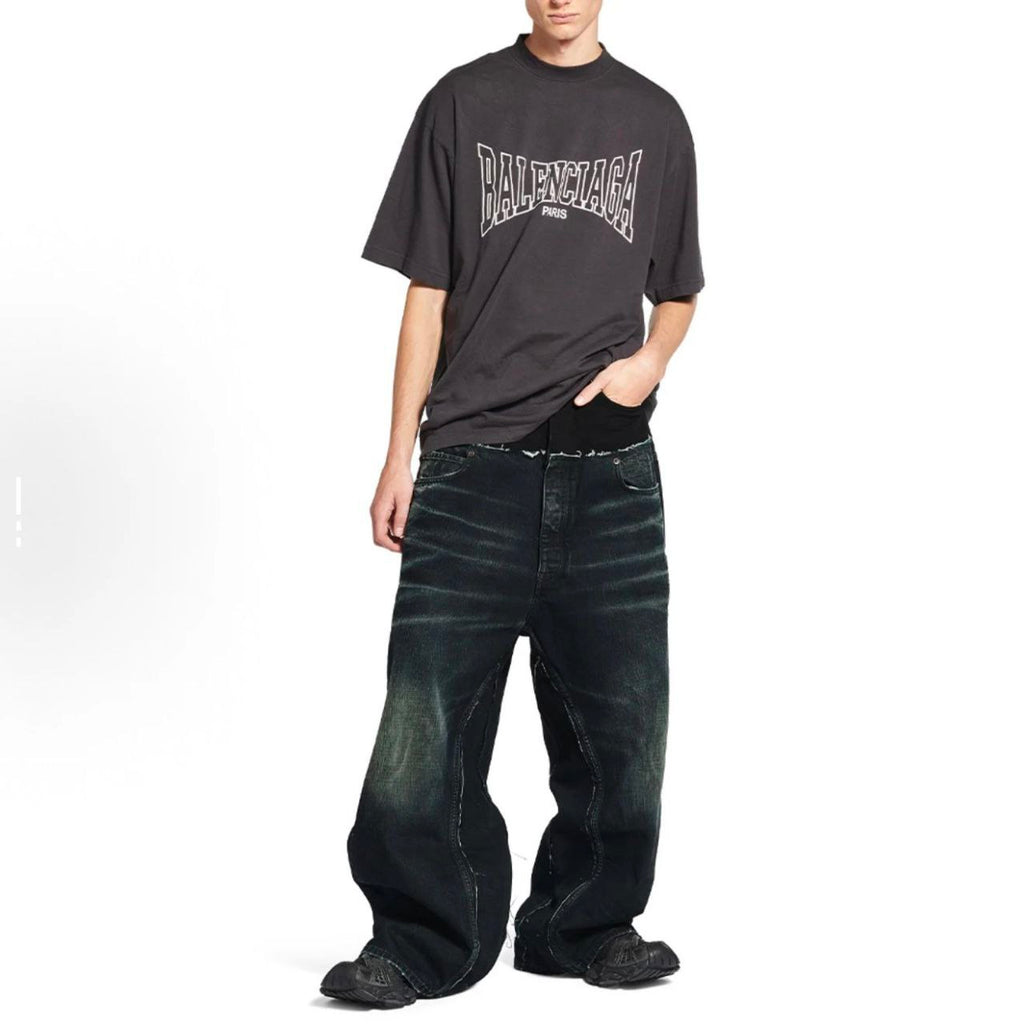 Balenciaga Cut-up Baggy Pants