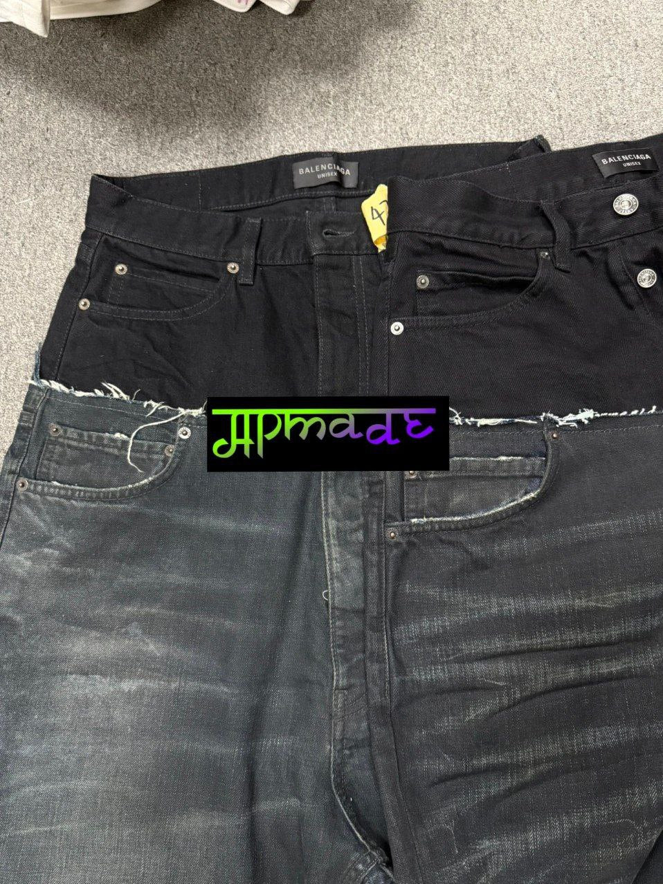 Balenciaga Cut-up Baggy Pants