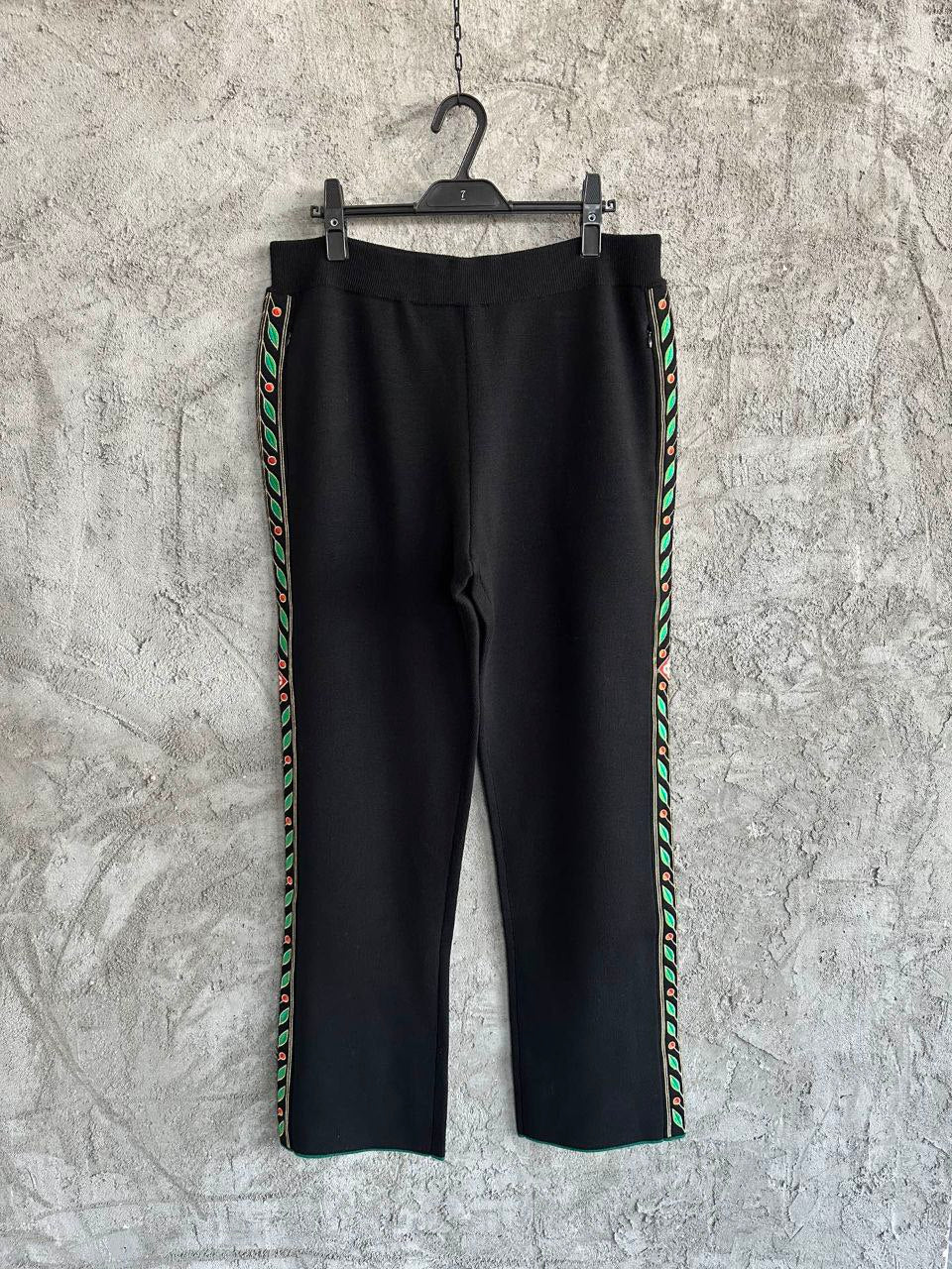Casablanca Embroidered Laurel Pants