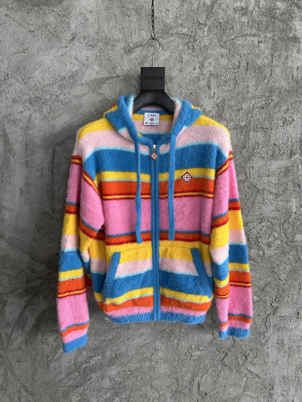 Casablanca Fluffy Hoodie (85% Nylon)