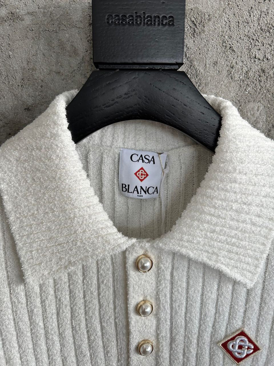 Casablanca Bouclé Polo