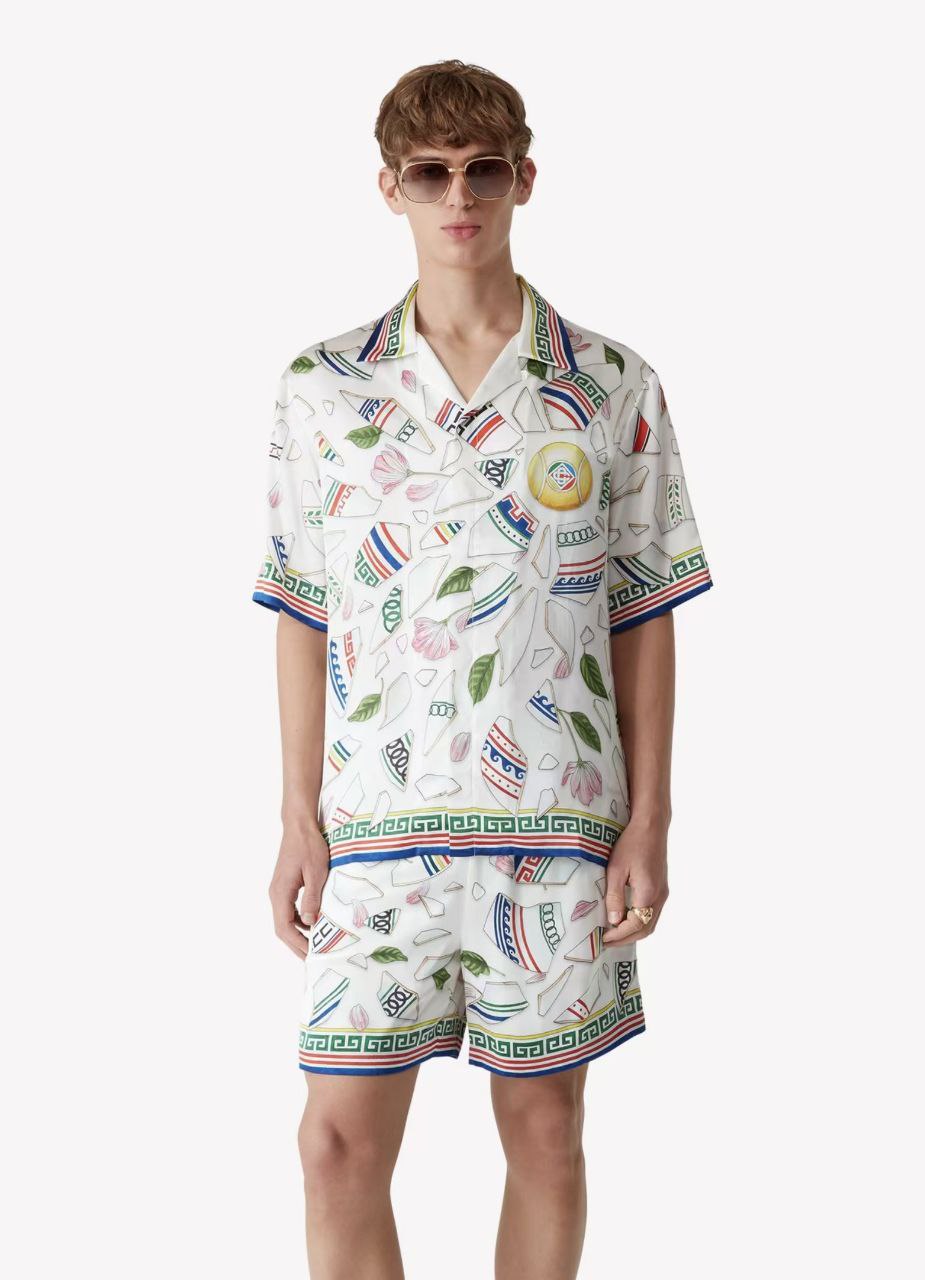 Casablanca Broken China Lounge Shorts