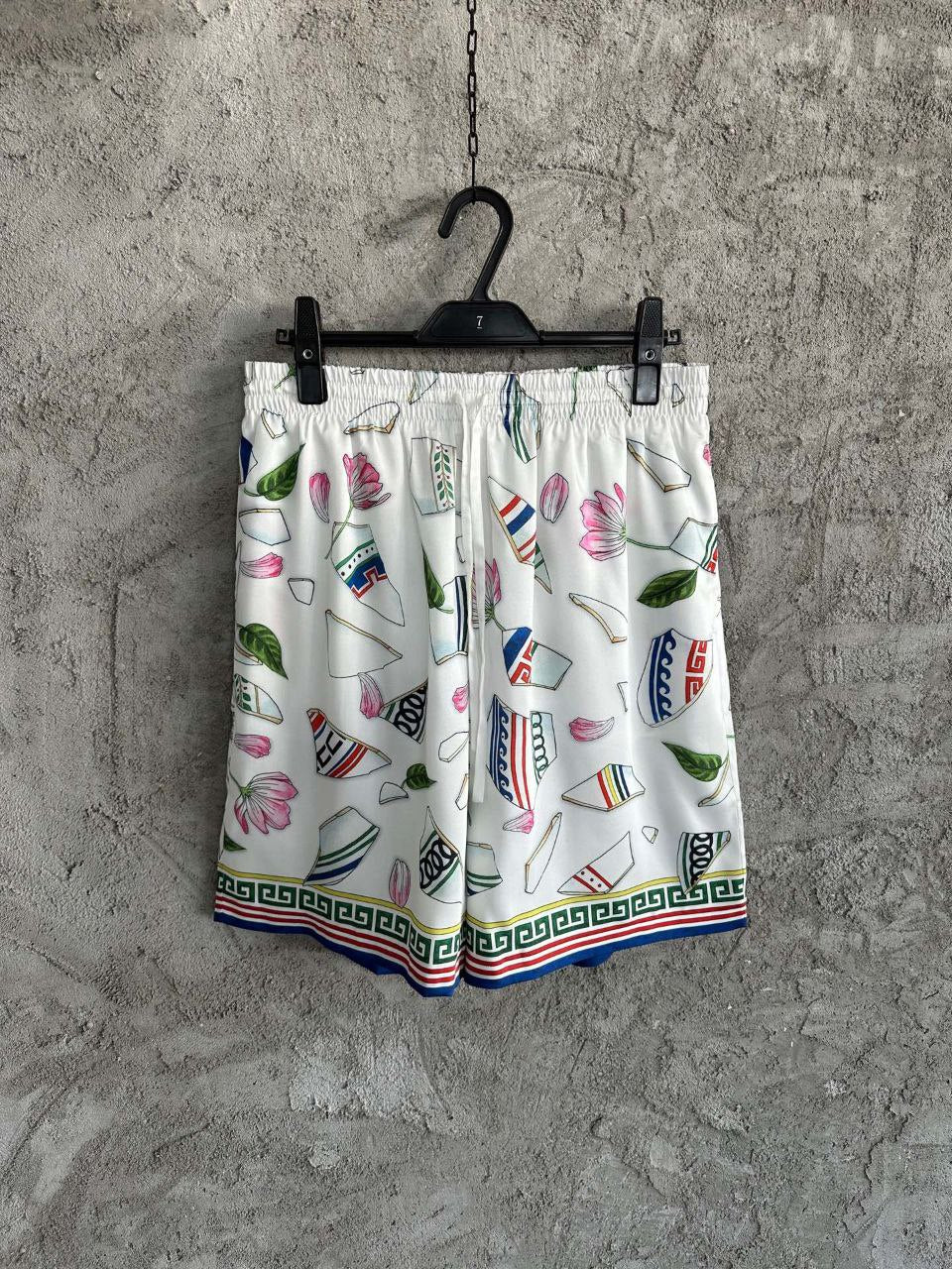 Casablanca Broken China Lounge Shorts