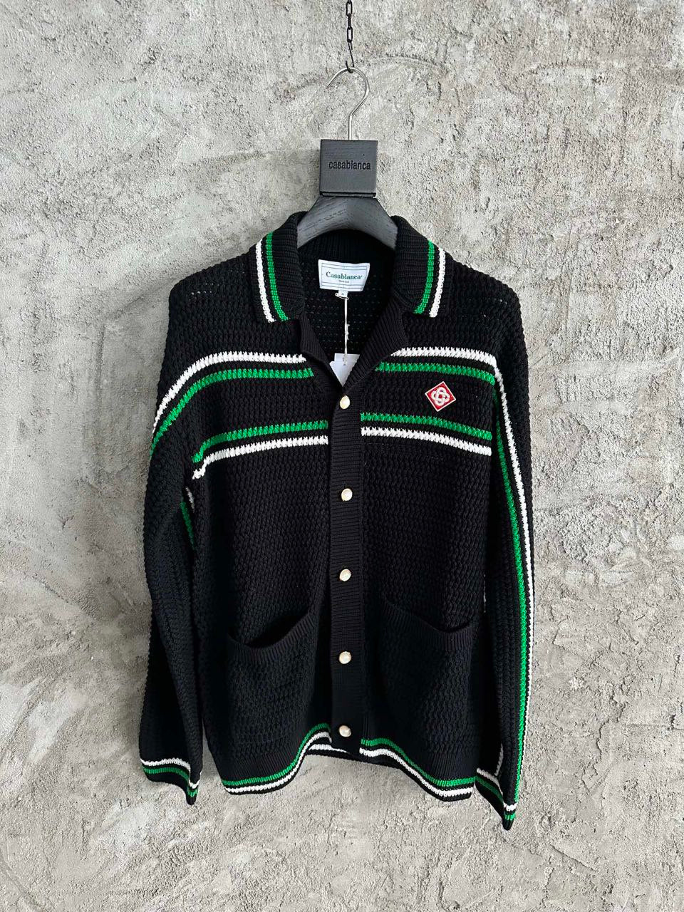 Casablanca Crochet Tennis Shacket